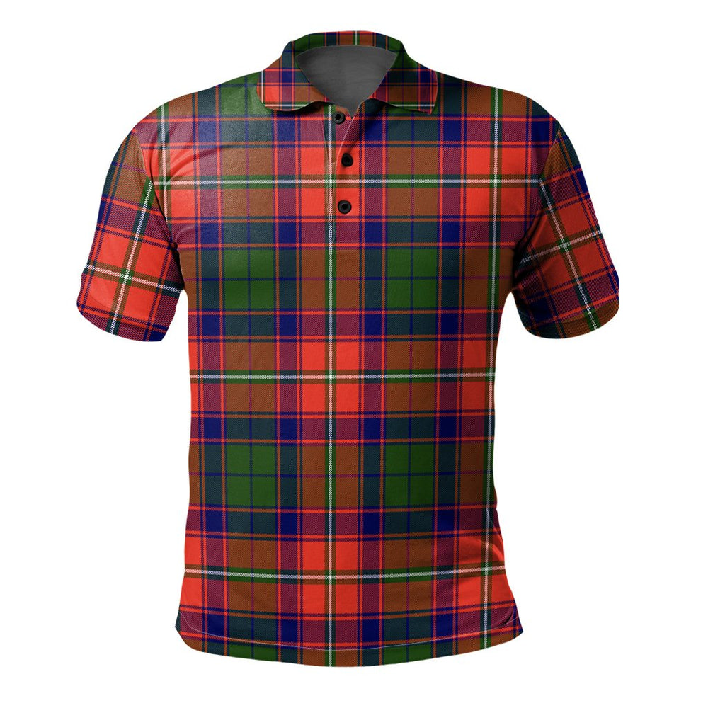 Clan Riddell Tartan Polo Shirt KK76 Riddell Tartan Tartan Polo   
