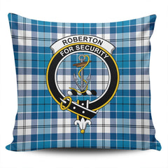 Clan Roberton Tartan Crest Pillow Cover IJ12 Clan Roberton Tartan Today   