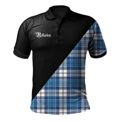 Clan Roberton Clan - Military Polo Shirt HW45 Roberton Tartan Tartan Polo   