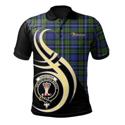 Clan Robertson Hunting Modern Tartan Polo Shirt - Believe In Me Style