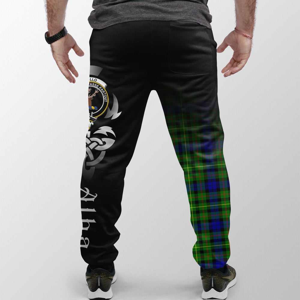 Clan Rollo Modern Tartan Crest Jogger Sweatpants  Alba Celtic Style UZ78 Clan Rollo Tartan Today   