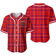 Clan Rose Tartan Unisex Baseball Jersey GJ10AG79 Clan Rose Tartan Today   