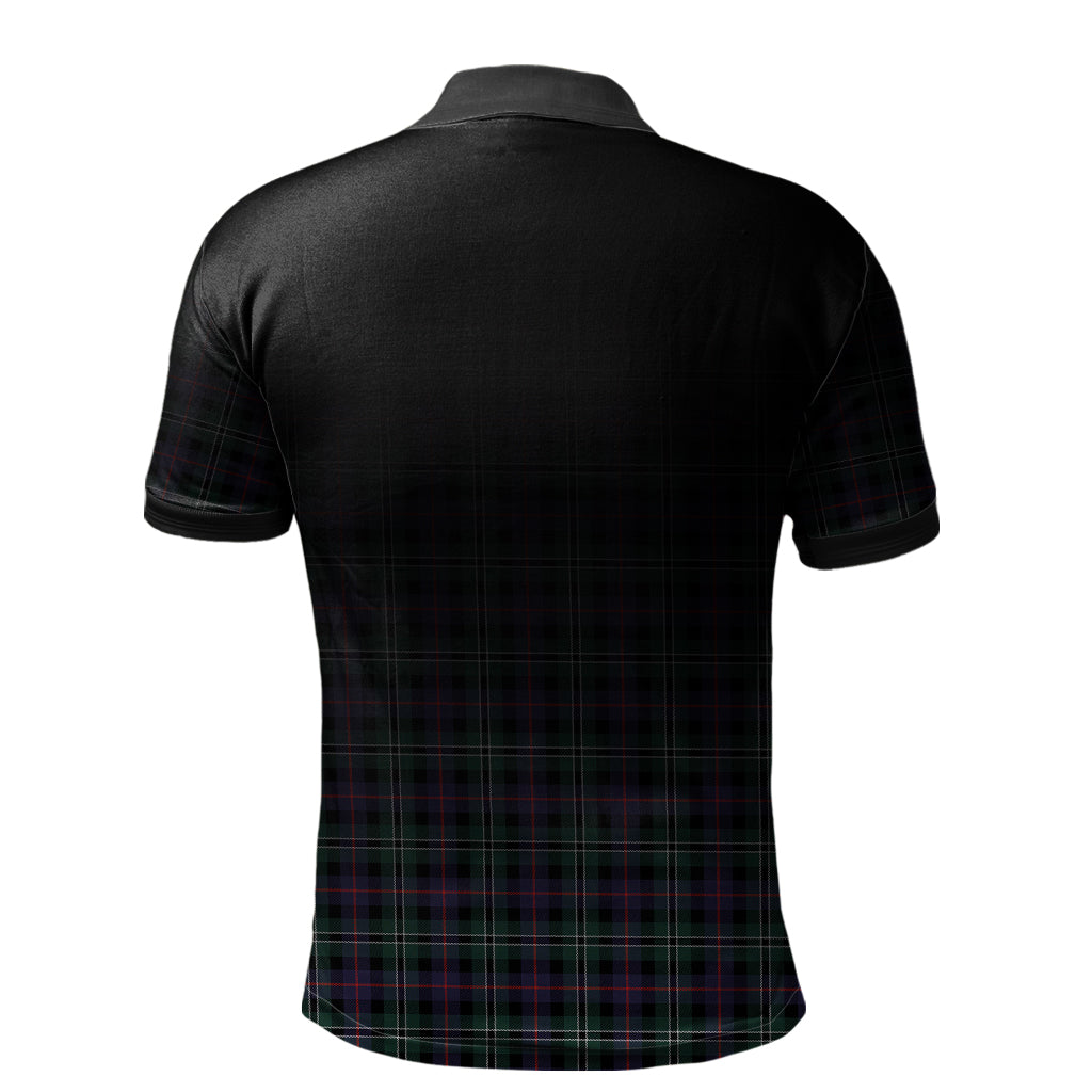Clan Rose Hunting Modern Tartan Polo Shirt - Alba Celtic Style JM78 Rose Hunting Modern Tartan Tartan Polo   