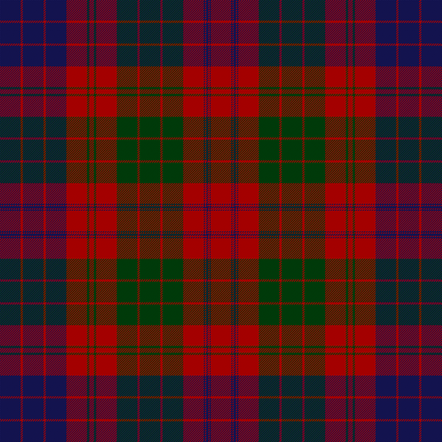 Ross tartan swatch