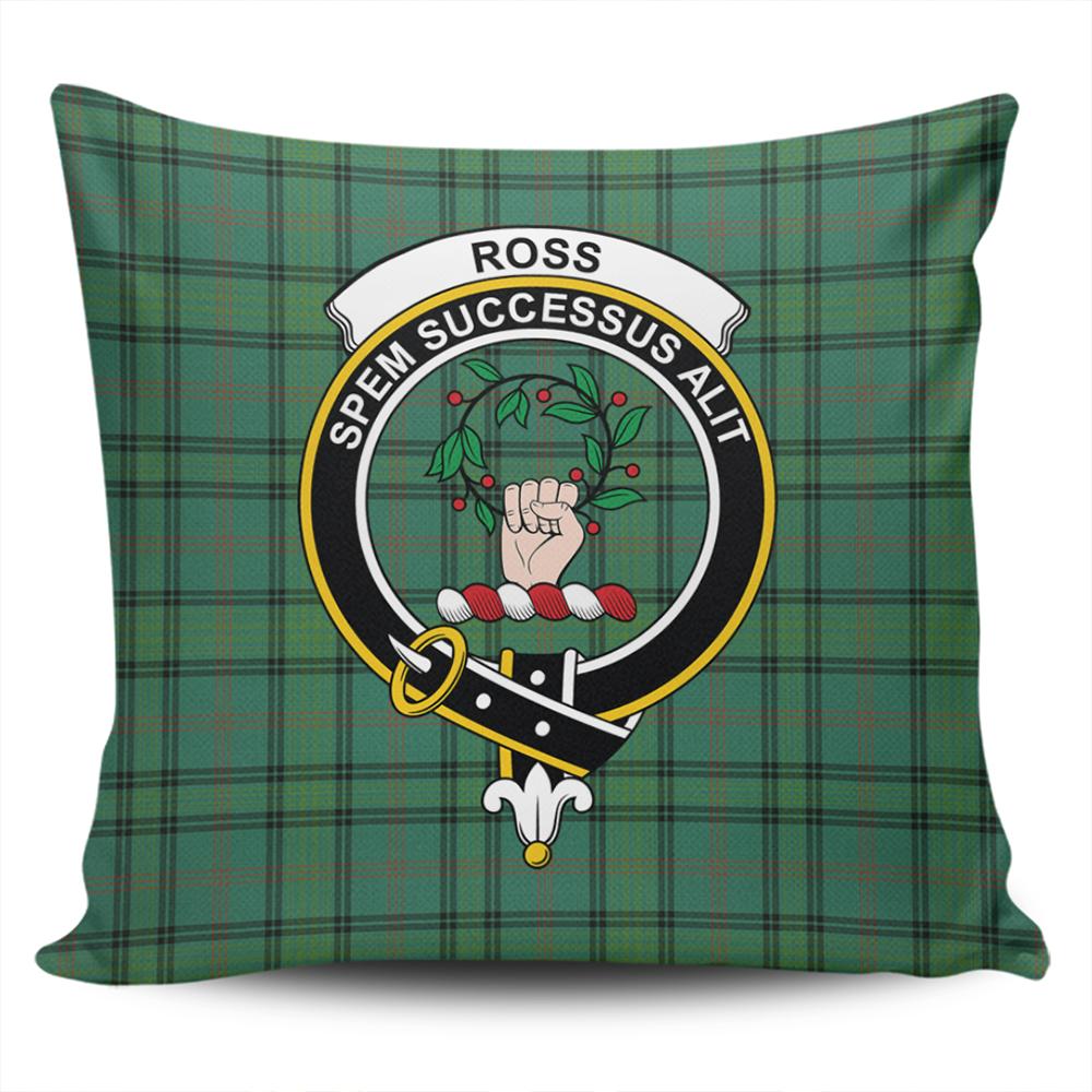 Clan Ross Hunting Ancient Tartan Crest Pillow Cover KQ66 Clan Ross Tartan Today   