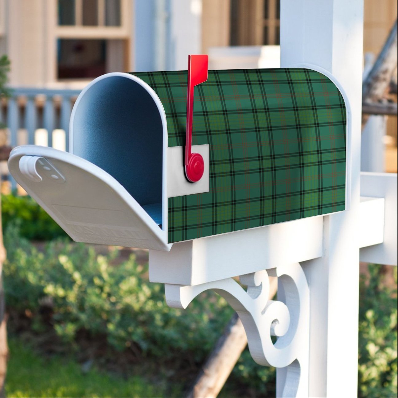 Clan Ross Hunting Ancient Tartan Crest Mailbox JA99 Clan Ross Tartan Today   