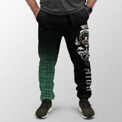 Clan Ross Hunting Ancient Tartan Crest Jogger Sweatpants  Alba Celtic Style AS37 Clan Ross Tartan Today   