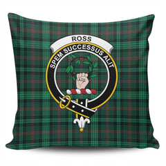 Clan Ross Hunting Modern Tartan Crest Pillow Cover PX96 Clan Ross Tartan Today   