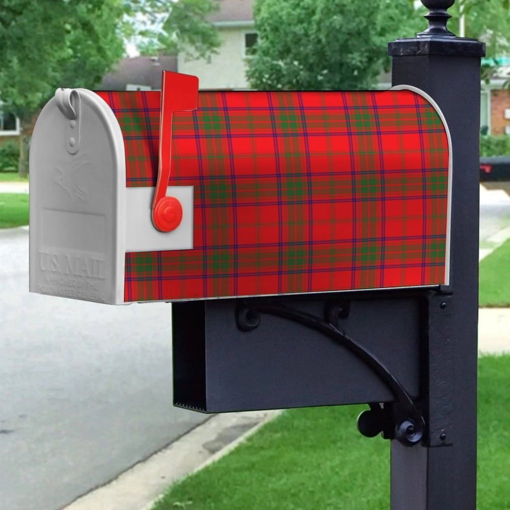 Clan Ross Modern Tartan Crest Mailbox RA52 Clan Ross Tartan Today   