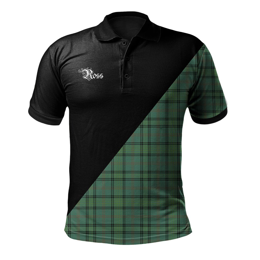 Clan Ross Hunting Ancient Clan - Military Polo Shirt NL35 Ross Hunting Ancient Tartan Tartan Polo   