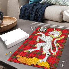 Clan Ross Modern Tartan Crest Unicorn Scotland Jigsaw Puzzles Gift For Family ZA92 Clan Ross Tartan Today   
