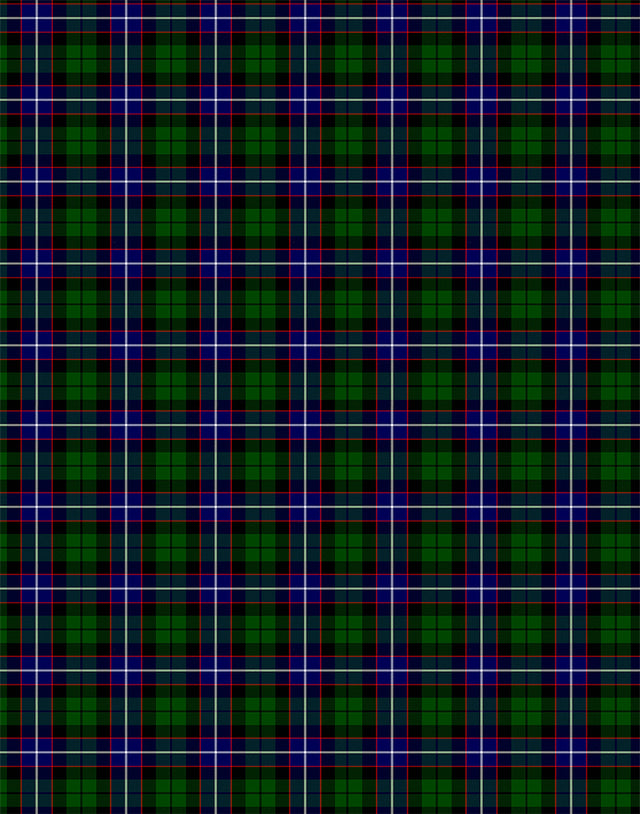 Russell tartan swatch