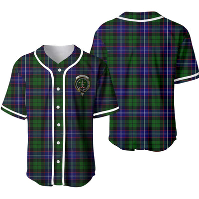 Clan Russell Tartan Unisex Baseball Jersey
