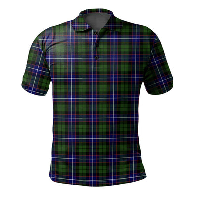 Clan Russell Modern Tartan Polo Shirt