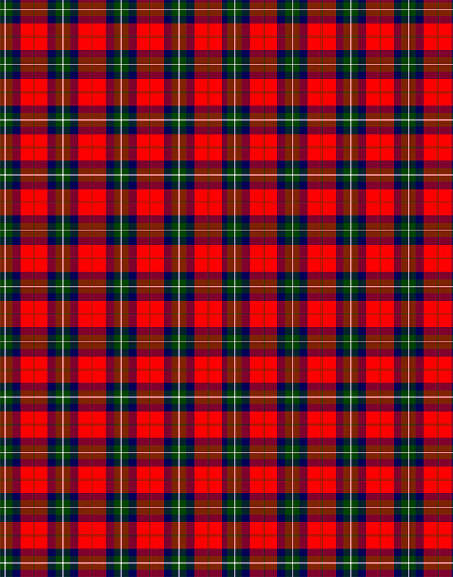 Ruthven tartan swatch