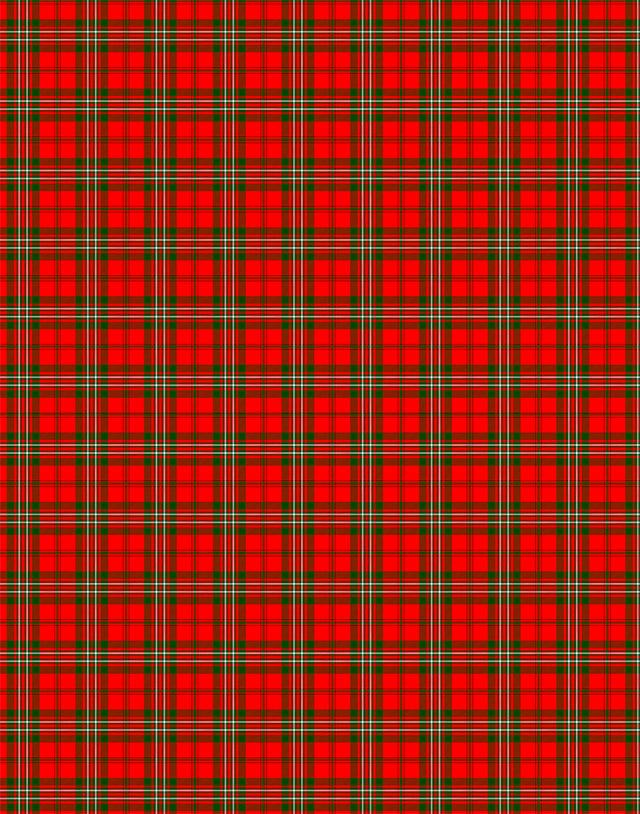 Scott tartan swatch