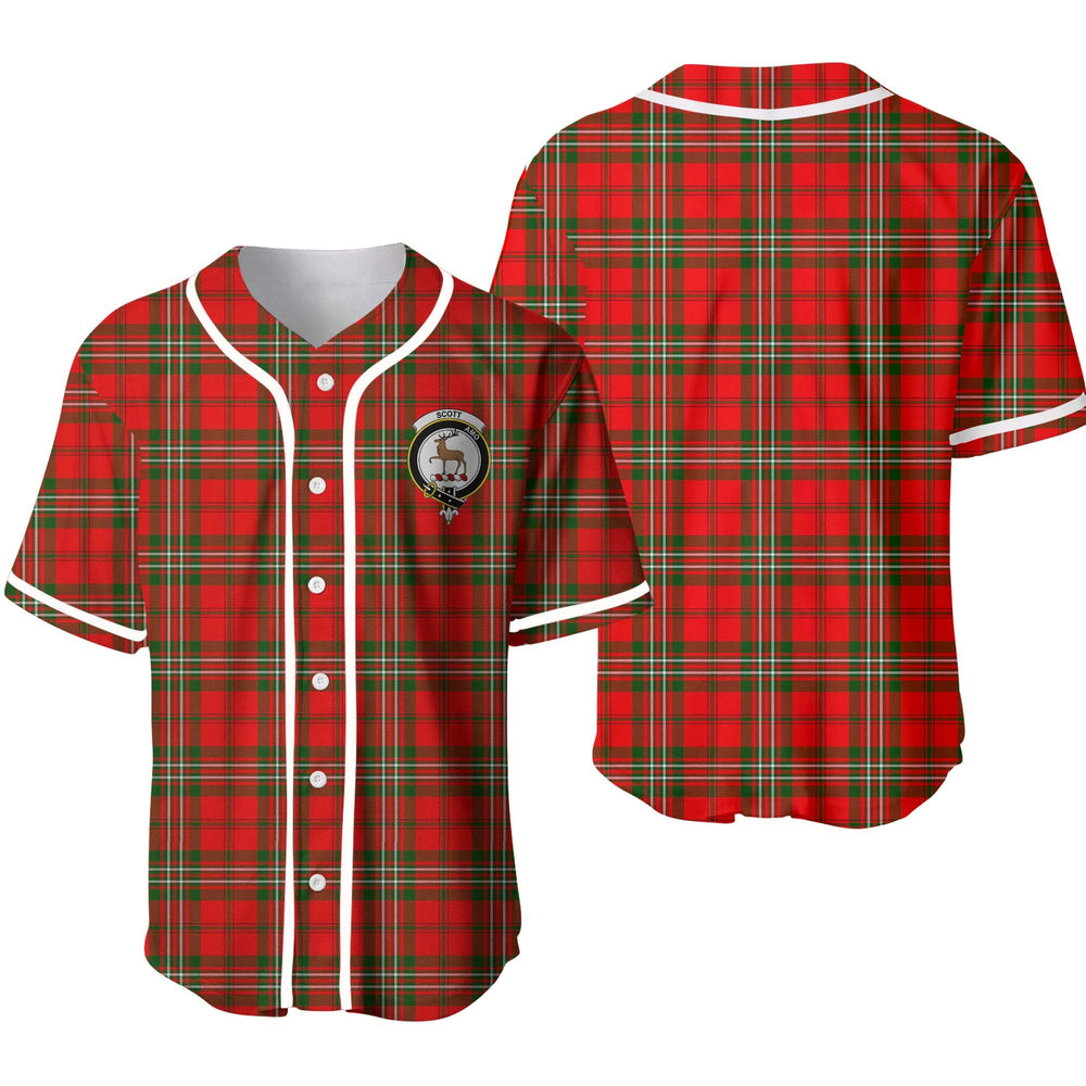 Clan Scott Tartan Unisex Baseball Jersey SC31GD20 Clan Scott (Scott Tartan) Tartan Today   