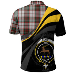 Clan Scott Dress 01 Tartan Polo Shirt - Royal Coat Of Arms Style KL98 Scott Dress 01 Tartan Tartan Polo   