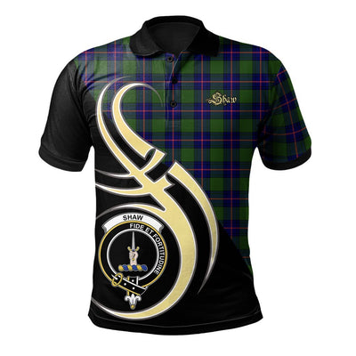 Clan Shaw Modern Tartan Polo Shirt - Believe In Me Style