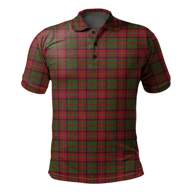 Clan Shaw of Tordarroch Red Dress Tartan Polo Shirt TT22