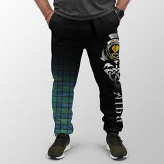 Clan Sinclair Hunting Ancient Tartan Crest Jogger Sweatpants  Alba Celtic Style PI13 Clan Sinclair Tartan Today   