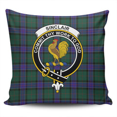 Clan Sinclair Hunting Modern Tartan Crest Pillow Cover CM44 Clan Sinclair Tartan Today   