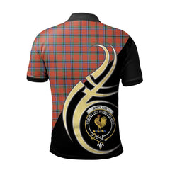 Clan Sinclair Ancient Tartan Polo Shirt - Believe In Me Style PT95 Sinclair Ancient Tartan Tartan Polo   
