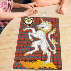 Clan Sinclair Ancient Tartan Crest Unicorn Scotland Jigsaw Puzzles Gift For Family IS13 Clan Sinclair Tartan Today   