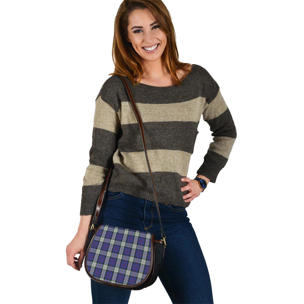 Clan Sinclair Dress Tartan Saddle Handbags UJ42 Clan Sinclair Tartan Today   