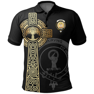 Clan Skirving Clan Unisex Polo Shirt - Celtic Tree Of Life CU77