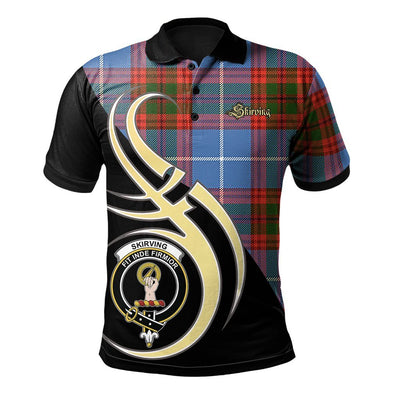 Clan Skirving Tartan Polo Shirt - Believe In Me Style GS56