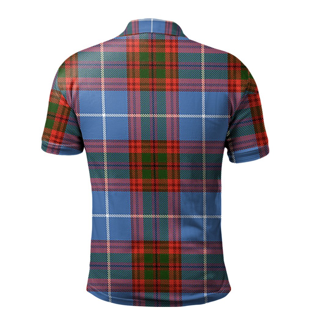 Clan Skirving Tartan Polo Shirt WR79 Skirving Tartan Tartan Polo   