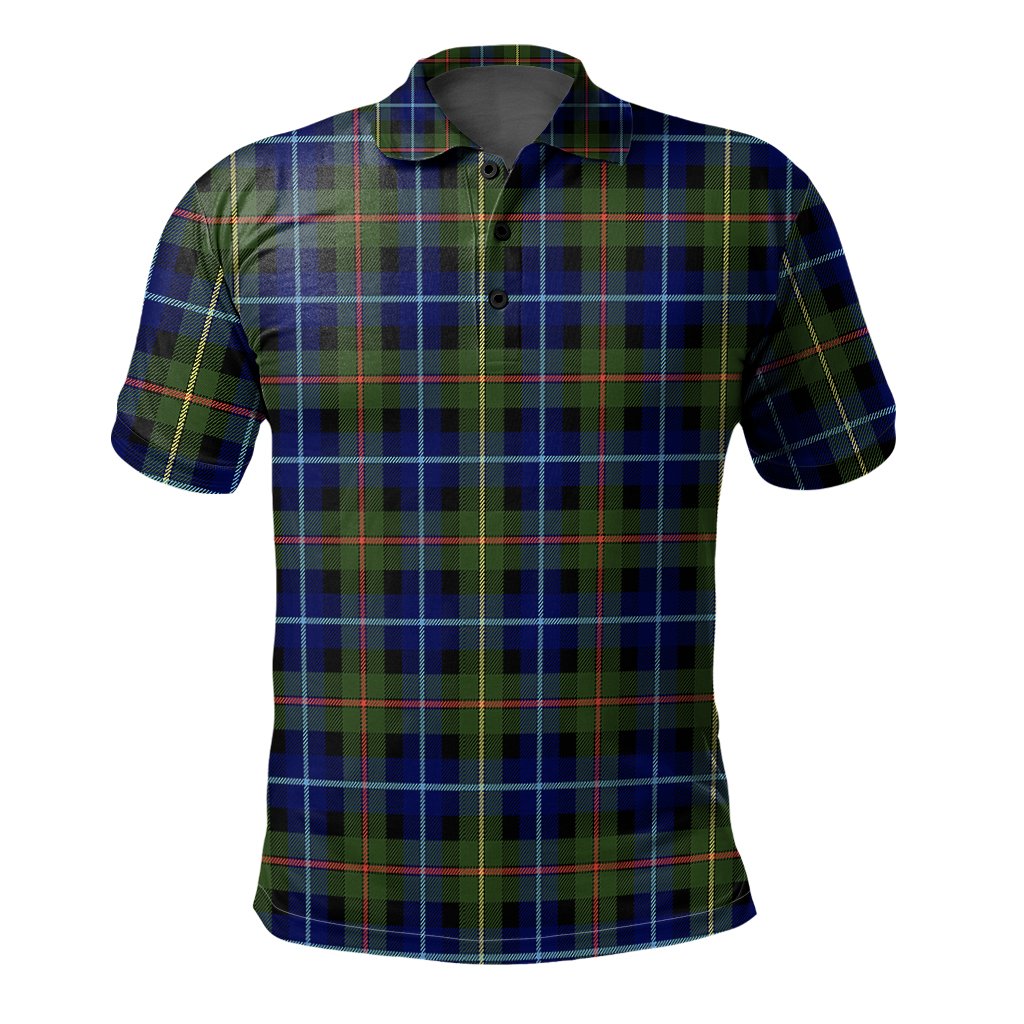 Clan Smith Modern Tartan Polo Shirt FD58 Smith Modern Tartan Tartan Polo   
