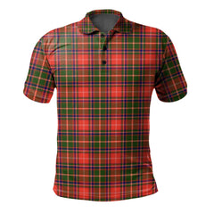 Clan Somerville Modern Tartan Polo Shirt PG16 Somerville Modern Tartan Tartan Polo   