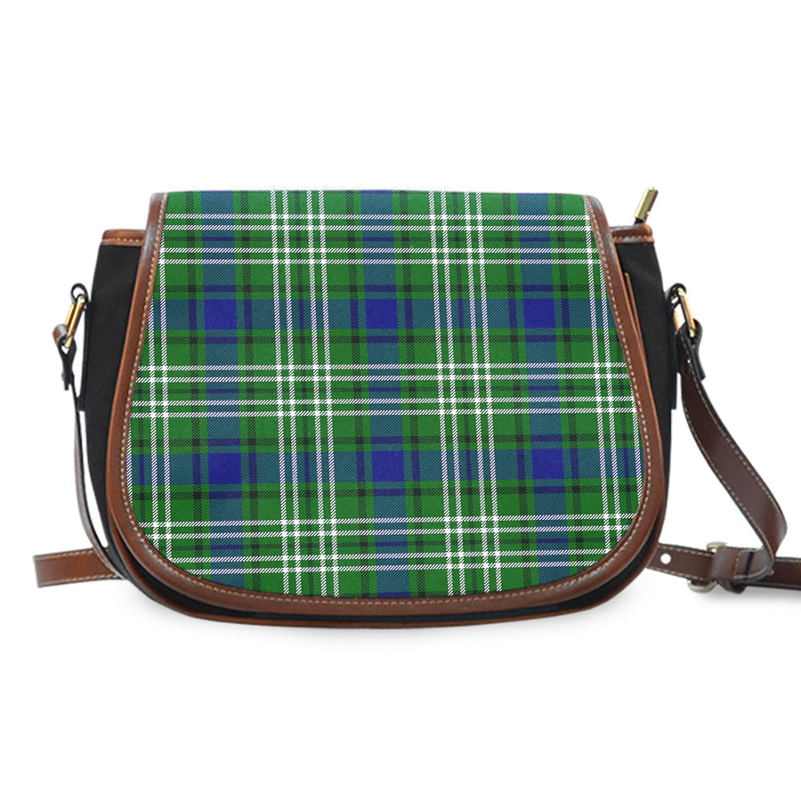 Clan Spottiswood Tartan Saddle Handbags