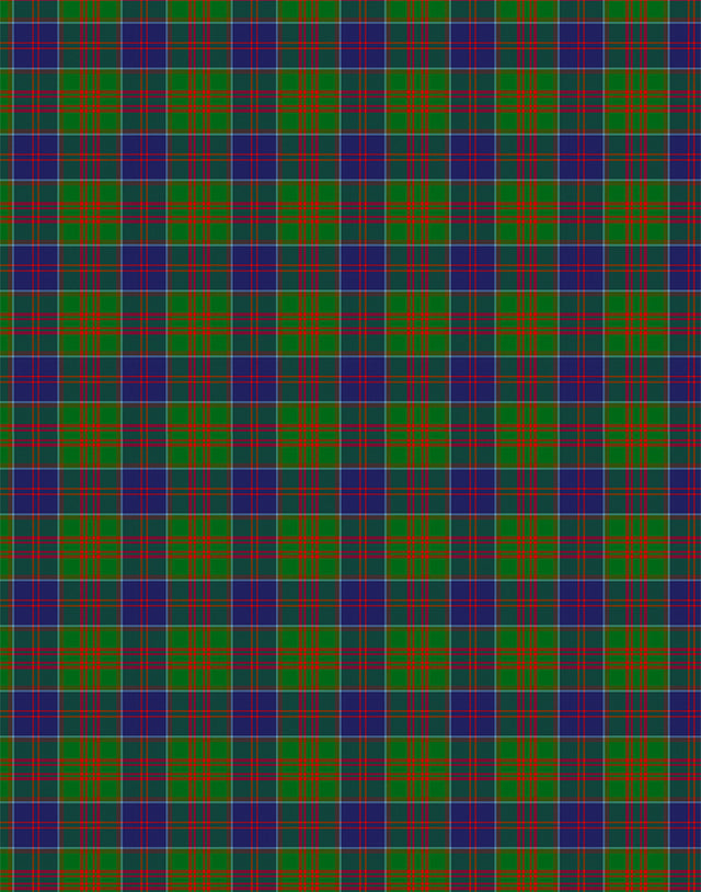 Stewart of Appin tartan swatch