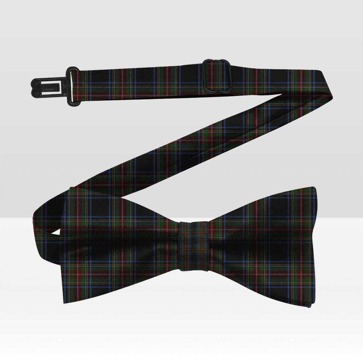 Clan Stewart Black 02 Tartan Bow Tie NA83 Clan Stewart Tartan Today   
