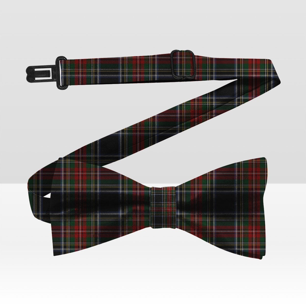 Clan Stewart Black 03 Tartan Bow Tie GK58 Clan Stewart Tartan Today   