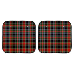 Clan Stewart Black Tartan Sun Shade 2 Pieces BE71 Clan Stewart Tartan Today   