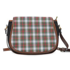 Clan Stewart Dress Tartan Saddle Handbags EH14 Clan Stewart Tartan Today   