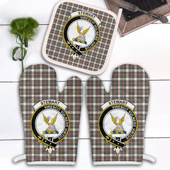 Clan Stewart Dress Ancient Tartan Crest Oven Mitt And Pot Holder (2 Oven Mitts + 1 Pot Holder) YN21 Clan Stewart Tartan Today   