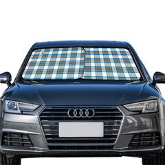 Clan Stewart Muted Blue Tartan Sun Shade 2 Pieces BO67 Clan Stewart Tartan Today   