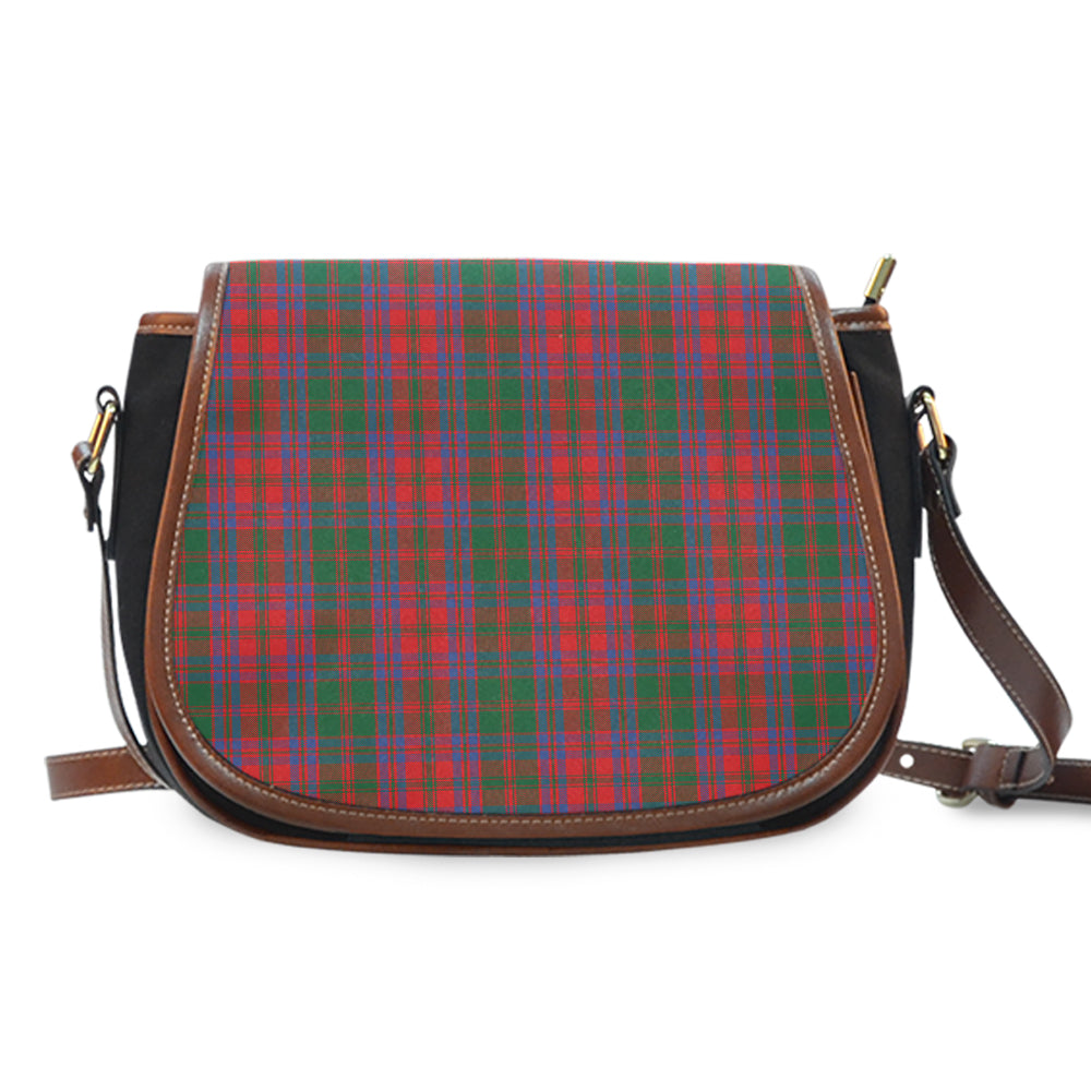 Clan Stewart of Urrard Tartan Saddle Handbags OP62 Clan Stewart Tartan Today   