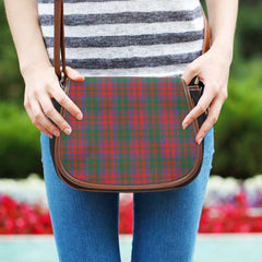 Clan Stewart of Urrard Tartan Saddle Handbags OP62 Clan Stewart Tartan Today   
