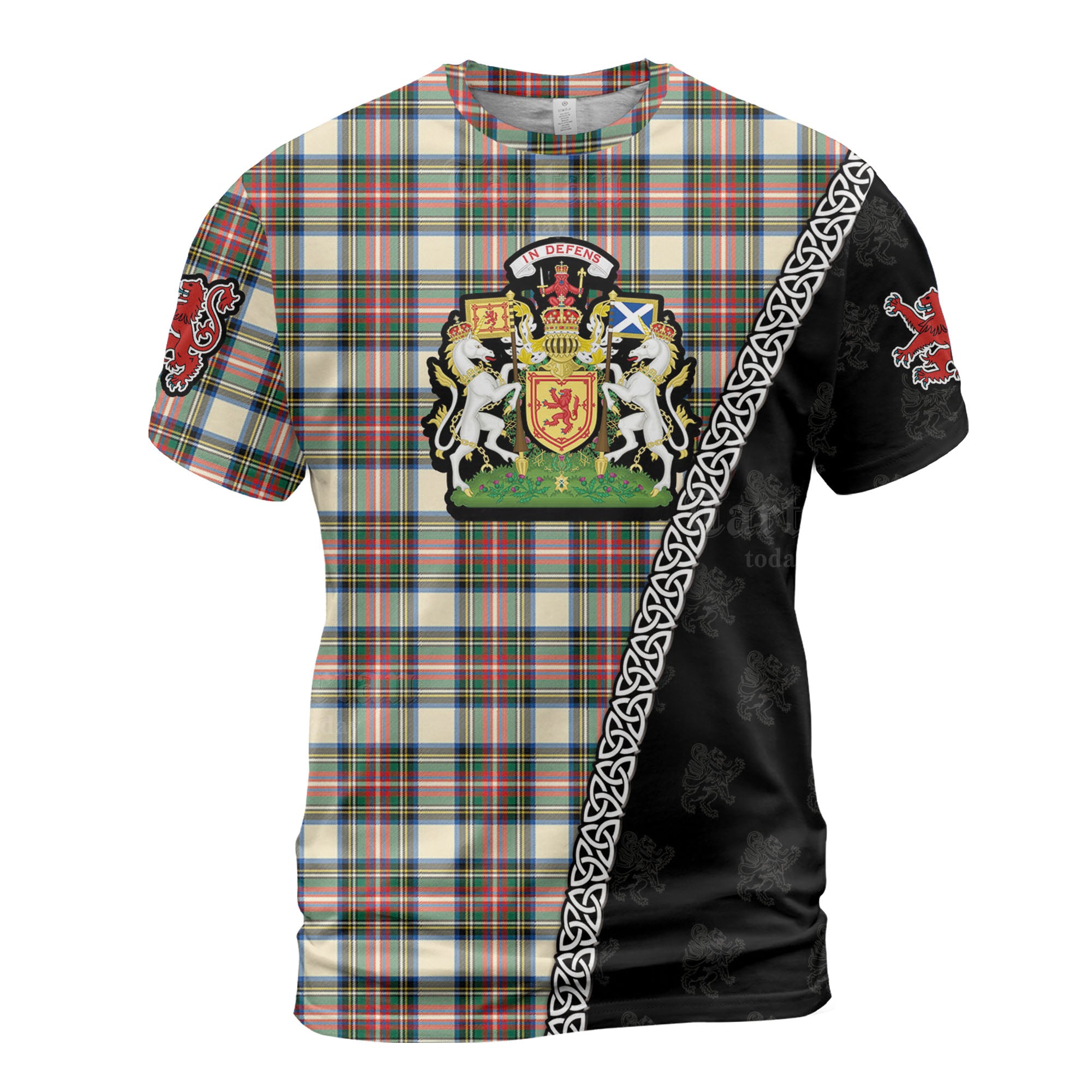 Personalized Clan Stewart Dress Ancient Tartan Shirt with Scotland Coat of Arms & Custom Name JT32