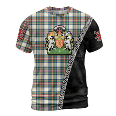 Personalized Clan Stewart Dress Ancient Tartan Shirt with Scotland Coat of Arms & Custom Name JT32