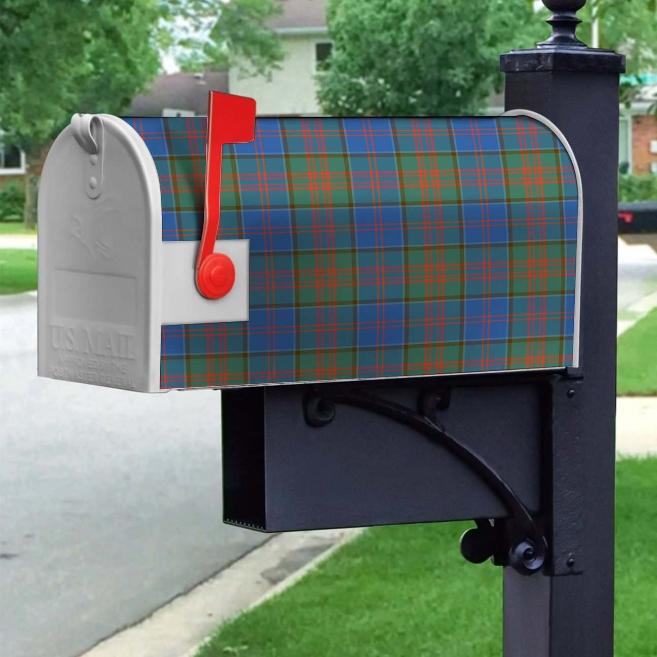 Clan Stewart Of Appin Hunting Ancient Tartan Crest Mailbox XG52 Clan Stewart of Appin Tartan Today   