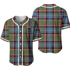 Clan Stirling (of Keir) Tartan Unisex Baseball Jersey TS43PD99 Clan Stirling Tartan Today   