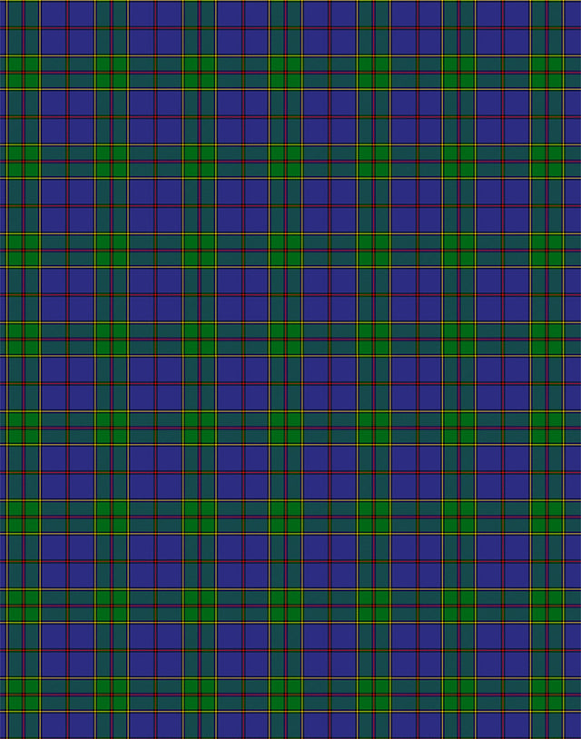 Strachan tartan swatch