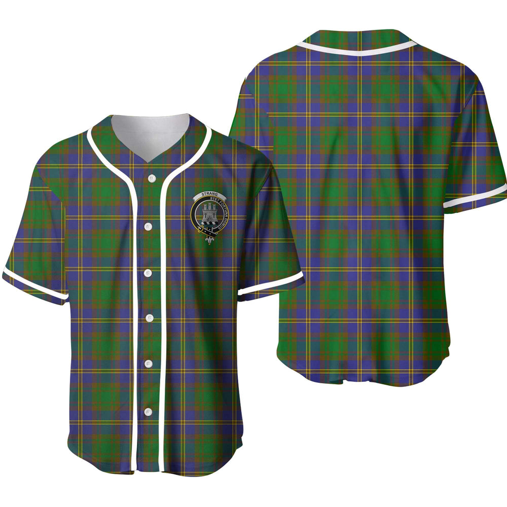 Clan Strange (or Strang) Tartan Unisex Baseball Jersey GQ17DJ49 Clan Strange Tartan Today   